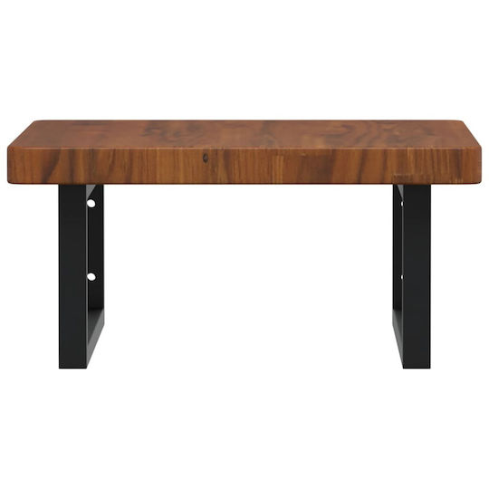 vidaXL Blat fără Lavoar L50xW50xH4cm Maro