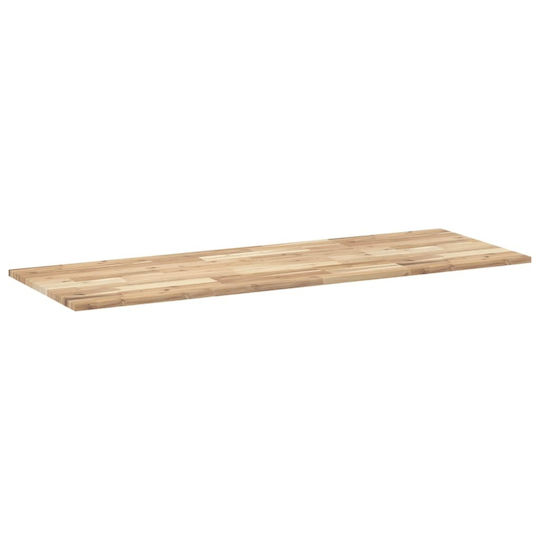 vidaXL Πάγκος χωρίς Νιπτήρα Μ120xΒ50xΥ2cm Καφέ