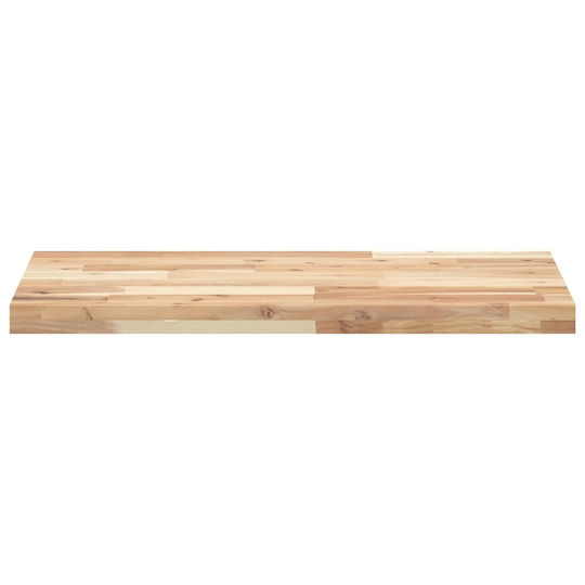 vidaXL Waschtisch ohne Waschbecken L140xB40xH4cm Solid Acacia