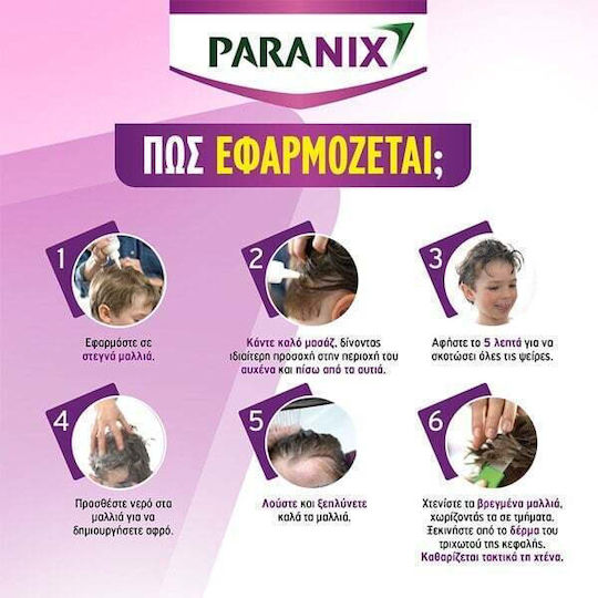 Paranix Express Αντιφθειρικό Σαμπουάν & Χτενάκι για Παιδιά 200ml