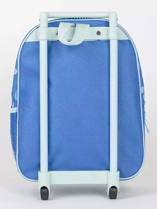 Logigraf Schulranzen Trolley Grundschule Blau mit Flaschenhalter