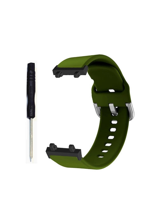 Watch Curea Silicon Verde (Amazfit T-Rex 2) Watch Curea Silicon Verde (Amazfit T-Rex 2)
