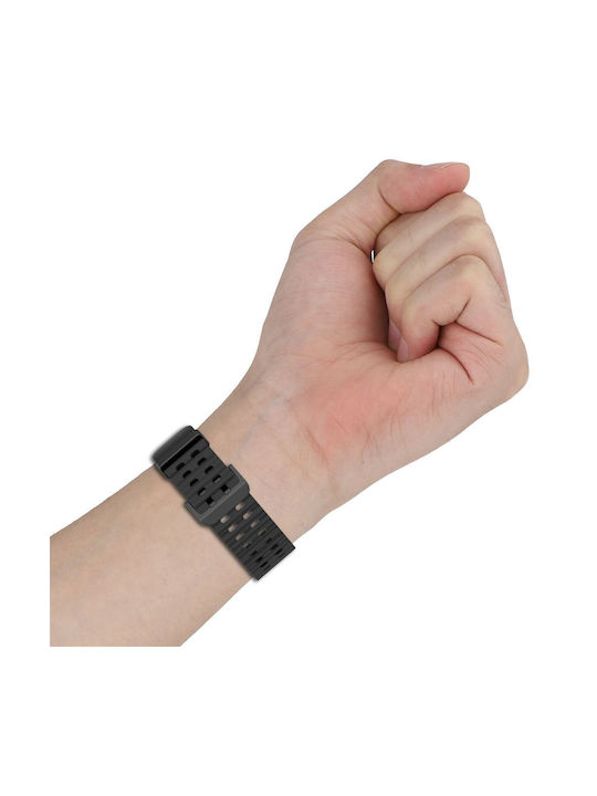 Tech-Protect Icon Curea Silicon Negru (Galaxy Watch Ultra)