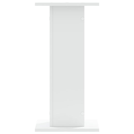 vidaXL Βάση Ηχείων PA ύψους 30-30cm σε Λευκό Χρώμα