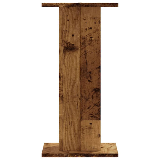 vidaXL PA Speaker Mount height 30-30cm in Brown Color