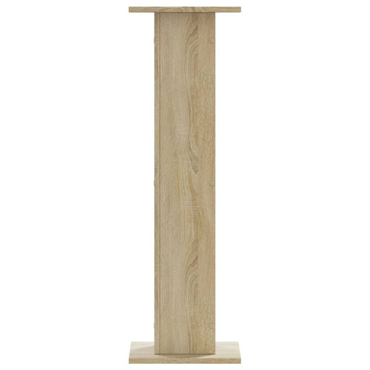 vidaXL Βάση Ηχείων PA ύψους 30-30cm σε Καφέ Χρώμα