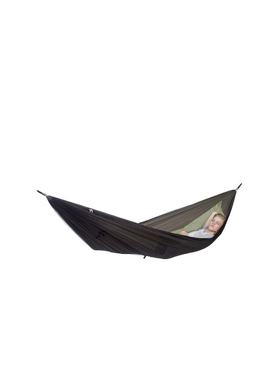 Amazonas Traveller Thermo Xxl Αιώρα King Size Υφασμάτινη Πράσινη 305x160εκ.