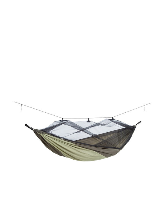Amazonas Traveller Thermo Xxl Αιώρα King Size Υφασμάτινη Πράσινη 305x160εκ.