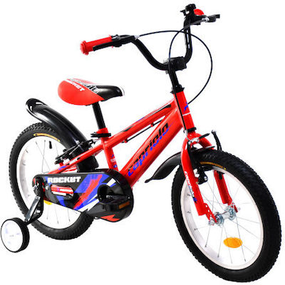 Capriolo Rocket 16" Kids Bicycle BMX (2024) Red