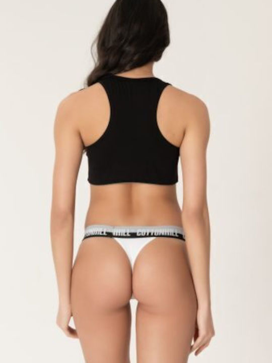 Women's String White