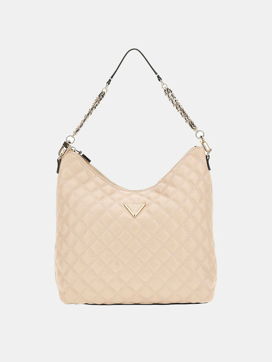 Guess Giully Women's Bag Shopper Shoulder Ecru