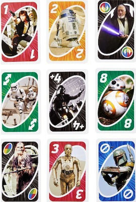 Mattel Board Game UNO Star Wars for 2-10 Players 7+ Years (EN)