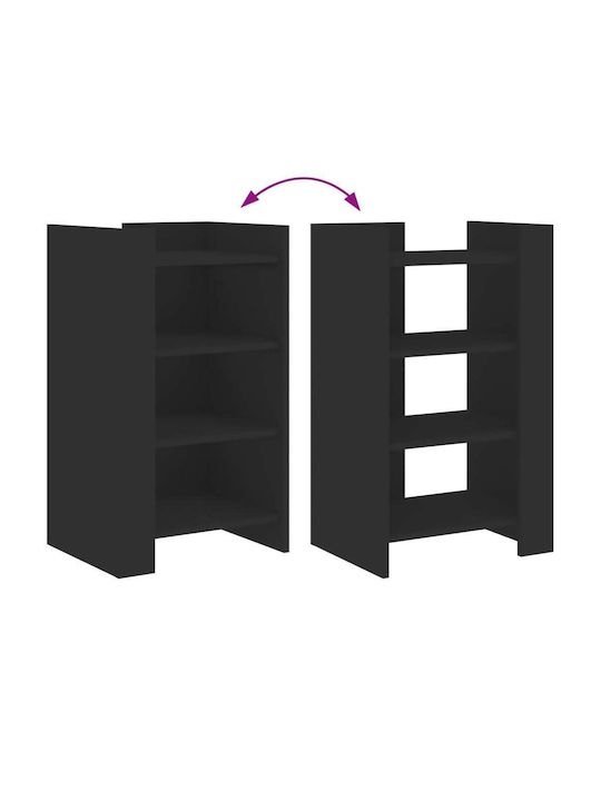 Shelf Unit Storage Wooden L45xW35xH75cm