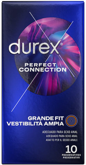 Durex Προφυλακτικά Perfect Connection 10τμχ 56mm Natural