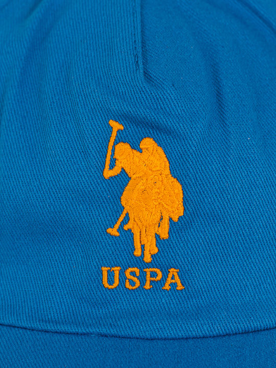 U.S. Polo Assn. Детска Шапка С Козирка Текстилна Синя