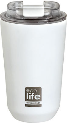 Ecolife Coffee Cup Glas Thermosflasche Rostfreier Stahl BPA-frei Ecolife 360ml