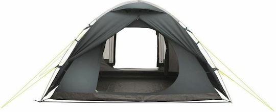 Outwell Cloud 4 Camping Tent Igloo Blue with Double Cloth 3 Seasons for 4 People 340x260x135cm