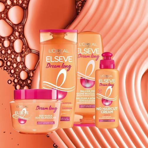L'Oreal Paris Elseve Dream Long Sos Haarmaske für Anti-Frizz mit Keratin 300ml