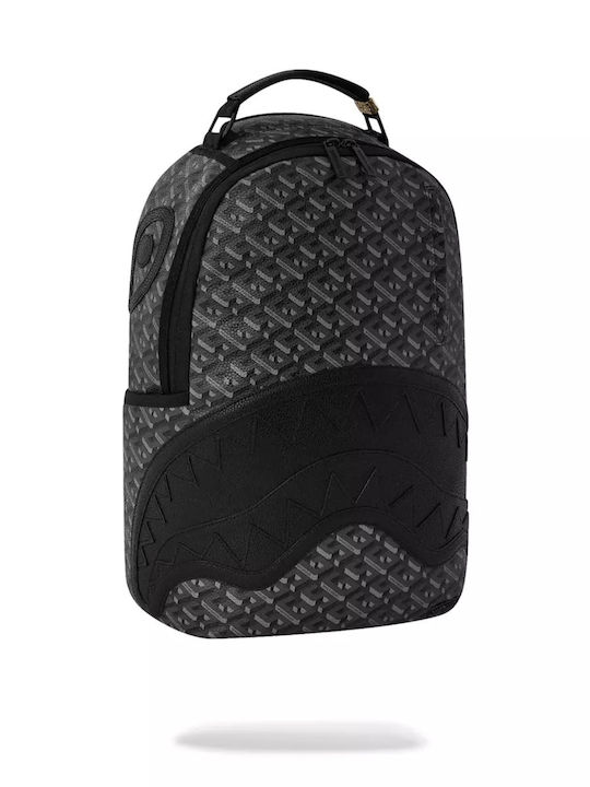 Sprayground School Bag Backpack Junior High-High School in Black color 21lt