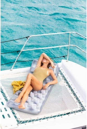 Intex Inflatable Mattress for Sea Transparent 188x71cm