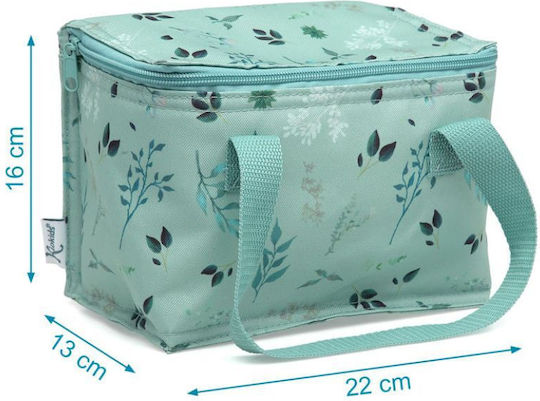 Kiokids Salvia Kids' Insulated Lunch Bag Handbag 4L Turquoise 15x15x20cm