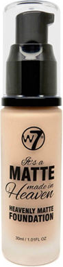 W7 Cosmetics It's A Matte Made In Heaven Liquid Foundation Fresh Beige 30ml