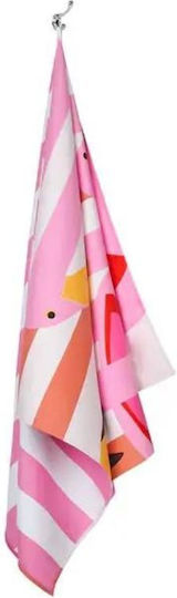 Dock & Bay Kinder-Strandtuch Rosa