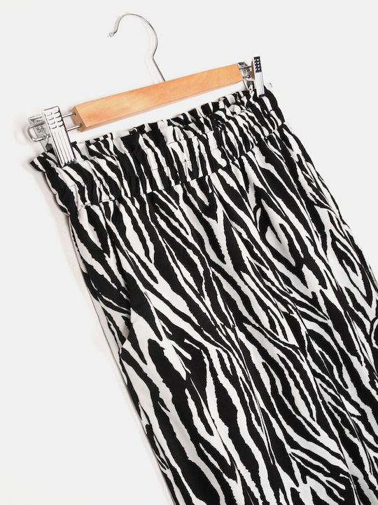 Rock Club Women's Pants Beachwear Zebra