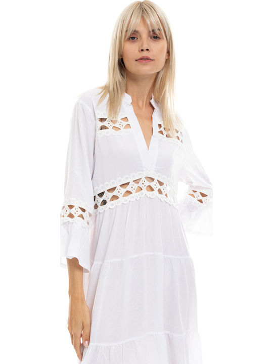 Pink Label Φόρεμα Παραλίας