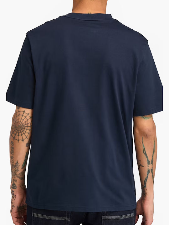 T-shirt Navy Μπλε