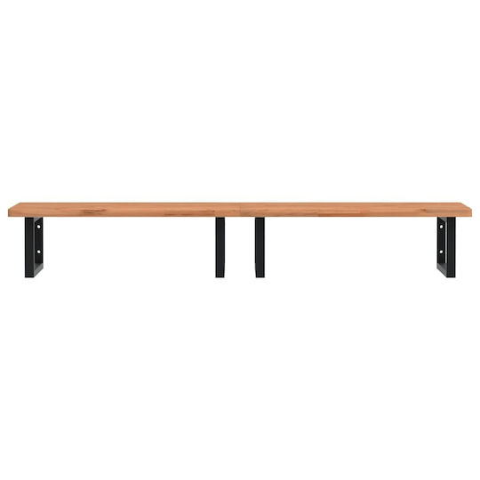vidaXL Waschtisch ohne Waschbecken L150xB55xH2.5cm Coffee
