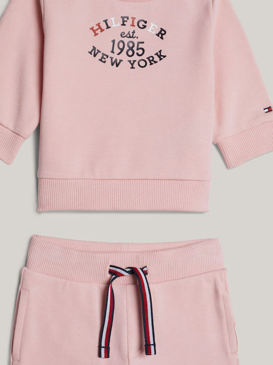 Kids' Set with Pants Winter 2pcs Pink