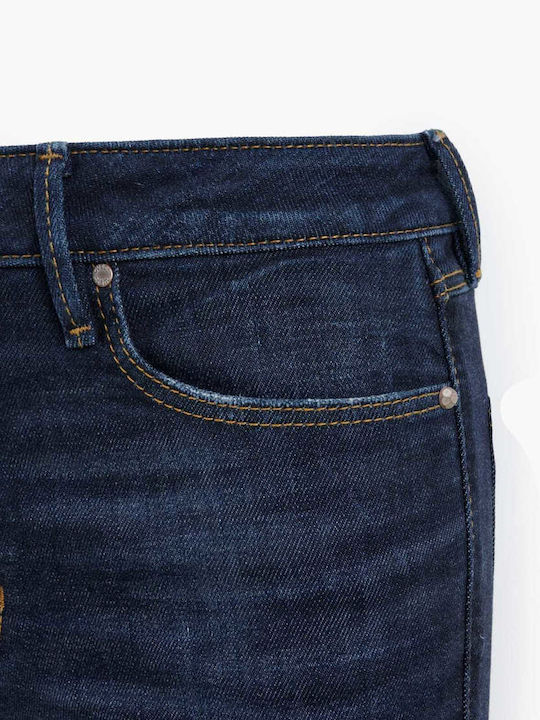 1981 Γυναικείο Jean Παντελόνι σε Skinny Εφαρμογή Σκούρο Μπλε