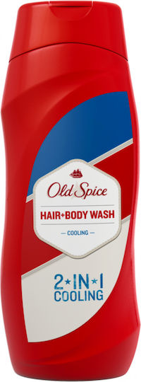 Old Spice 2 in 1 Cooling Schaumbad in Gel für Herren Revitalisierung 250ml