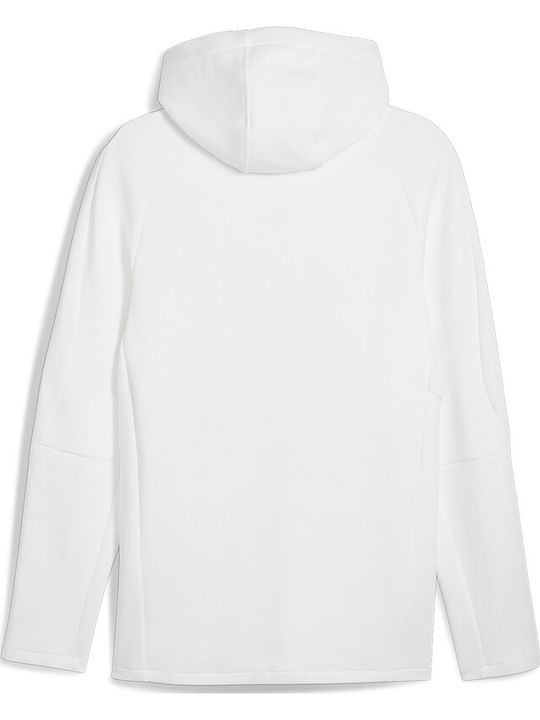 Evostripe Sweatshirt with Hood WHITE