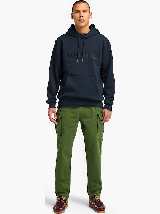 Sweatshirt with Hood Dark Blue