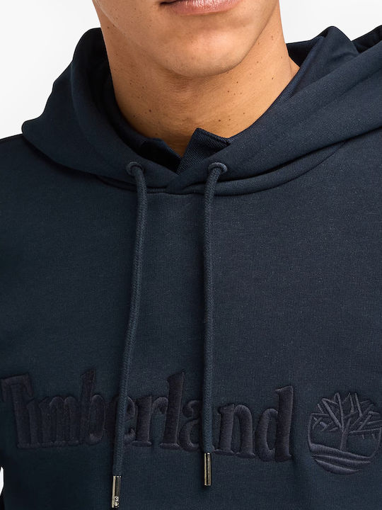 Sweatshirt with Hood Dark Blue