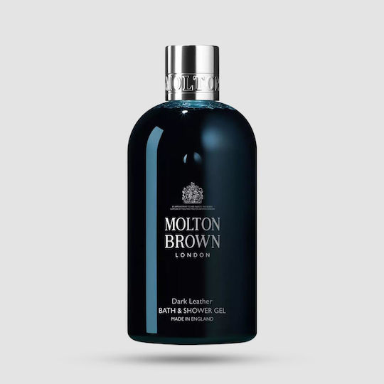 Molton Brown Molton Brown Black Leather Schaumbad in Gel für Herren mit Honig & Duft Grüner Tee 300ml