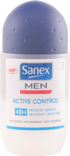 Sanex Men Active Control 48h Антиперспирант Антиперспирант Дезодорант 48h Рол-он 50ml