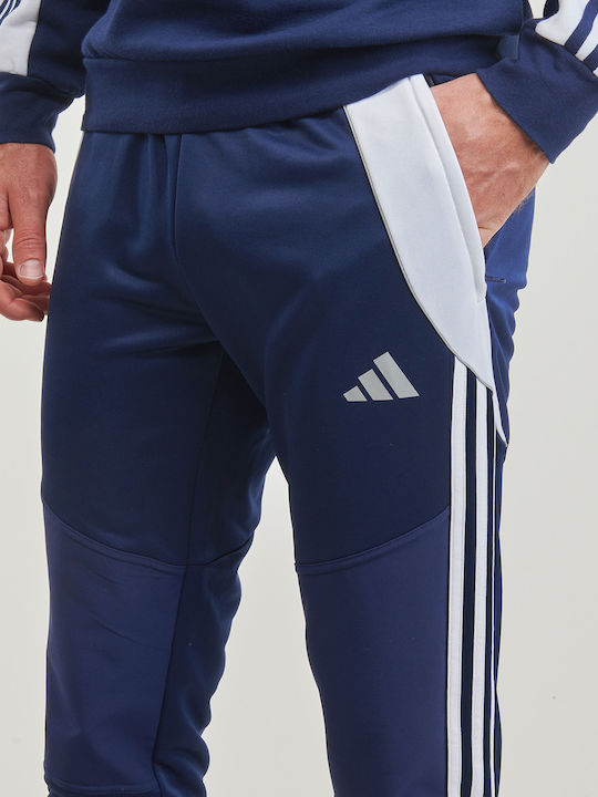 Tiro Jogginghose Glänzend mit Gummizug Blau