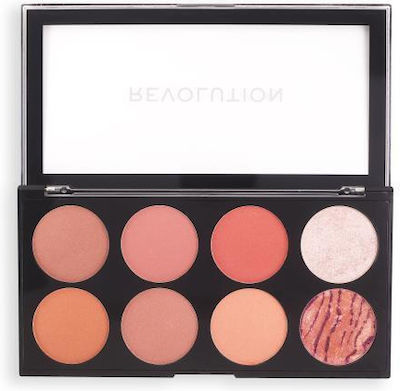 Revolution Beauty Palette with Blush Hot Spice 13gr