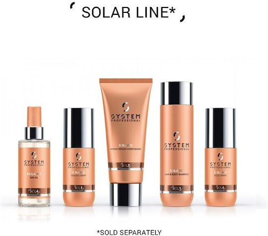 System Professional Fibra Solar Hydro Repair SOL2 Conditioner Reconstruction/Nourishment for Dry Hair 200ml