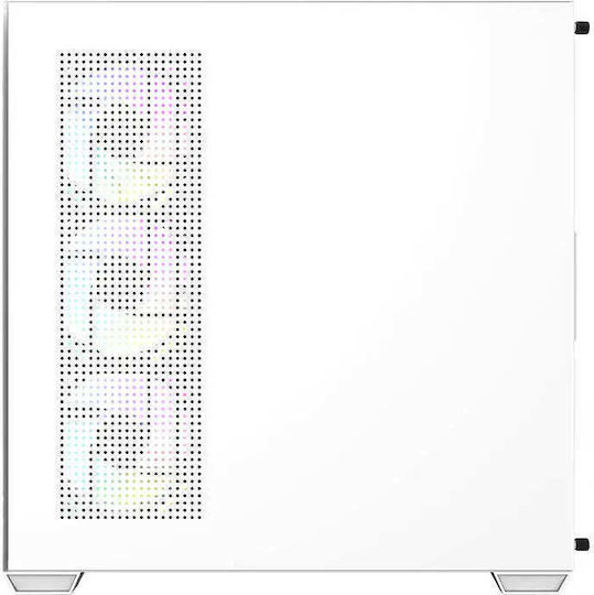 Darkflash DS900 + 7 ARGB Fans Gaming Midi Tower Κουτί Υπολογιστή με Πλαϊνό Παράθυρο Λευκό