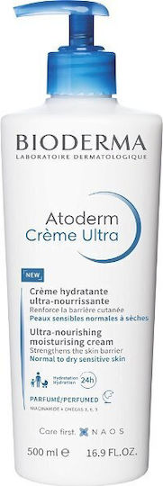 Bioderma Крем Ултра Ултра-Подхранващ Хидратиращ Крем за Тяло за Сухи/Много Сухи и Чувствителни Кожи 500ml