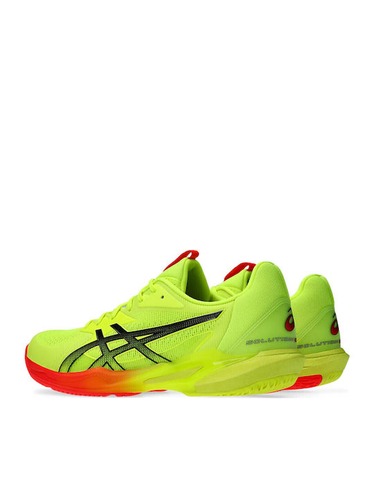 ASICS Solution Speed Ff 3 Ανδρικά Παπούτσια Τένις για Όλα τα Γήπεδα Κίτρινα