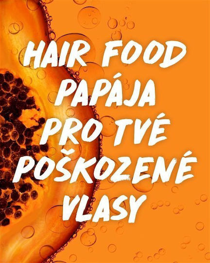 Garnier Fructis Papaya Hair Food Balsam De Par Reparare Hidratare Și Hrănire 350ml
