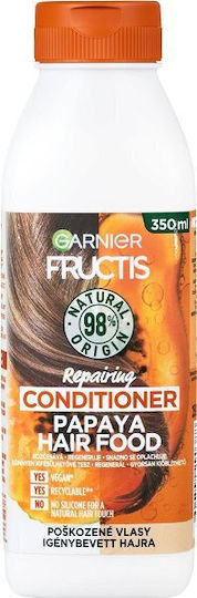 Garnier Fructis Papaya Hair Food Balsam De Par Reparare Hidratare Și Hrănire 350ml