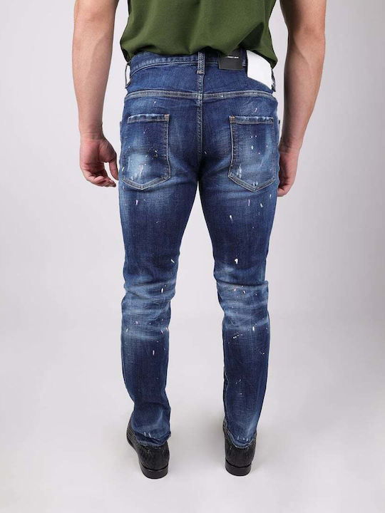 Dsquared2 Pantaloni de Bărbați din Jean Albastru