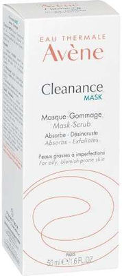 Avene Face Peeling Mask with Clay 50ml