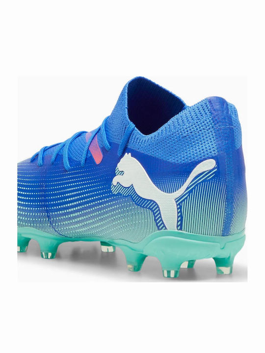 PUMA Future 7 Match Football Shoes with Cleats Blue